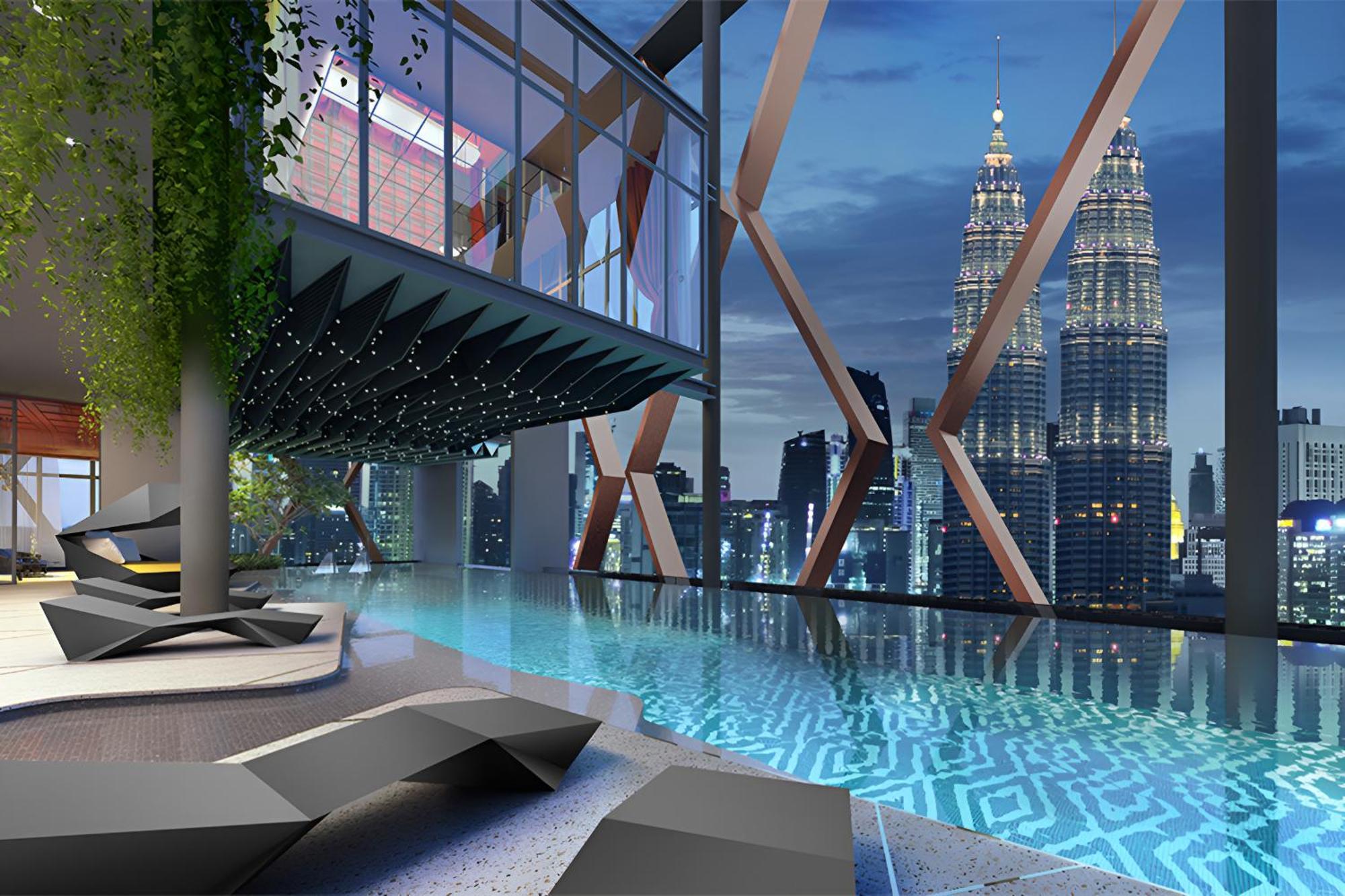 Scarletz Suites Klcc Куала-Лумпур Екстер'єр фото